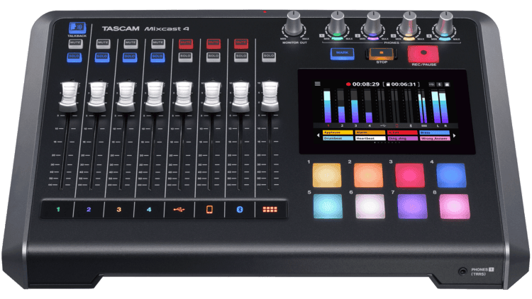 Podcast erstellen mit dem Tascam Mixcast 4