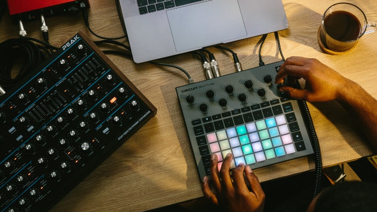 novation circuit rhythm