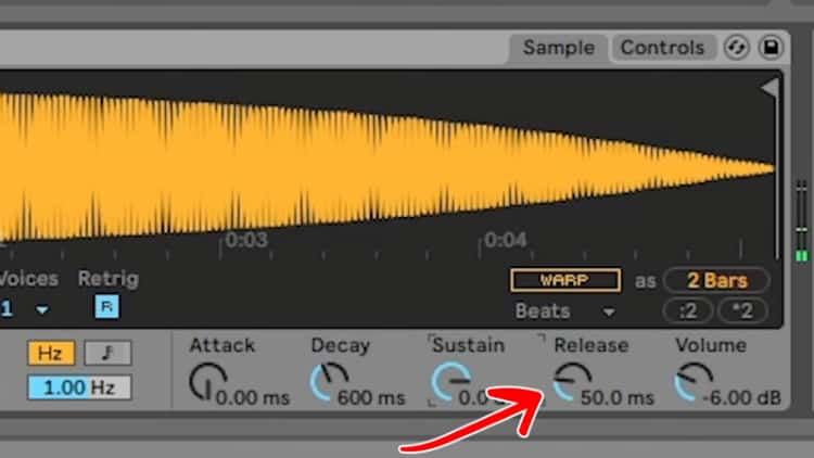 Release Einstellungen 808 Producing Guide