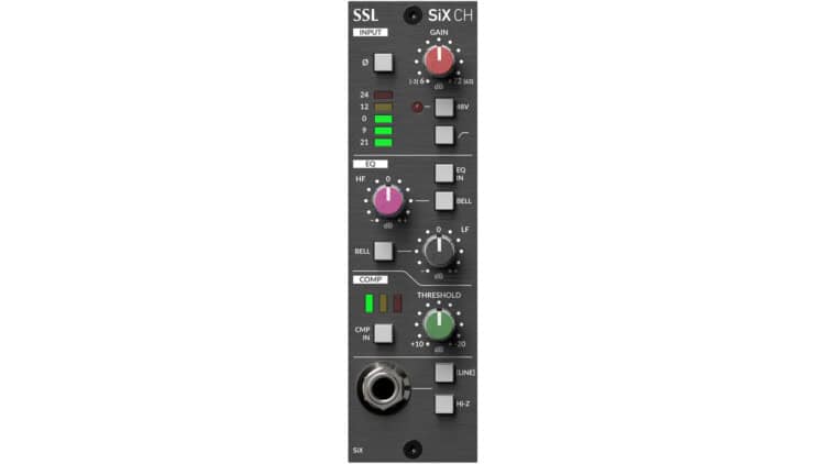 SSL 500 SIX Channel Strip Test