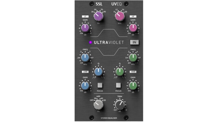 SSL 500 UltraViolet EQ Test