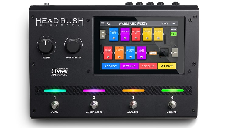 Headrush Gigboard Audio Interface Gitarre