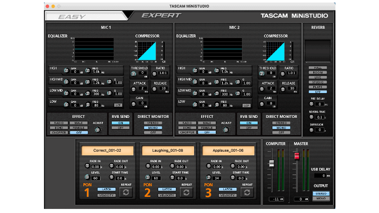 Tascam MiNiSTUDIO Creator US-42B Test