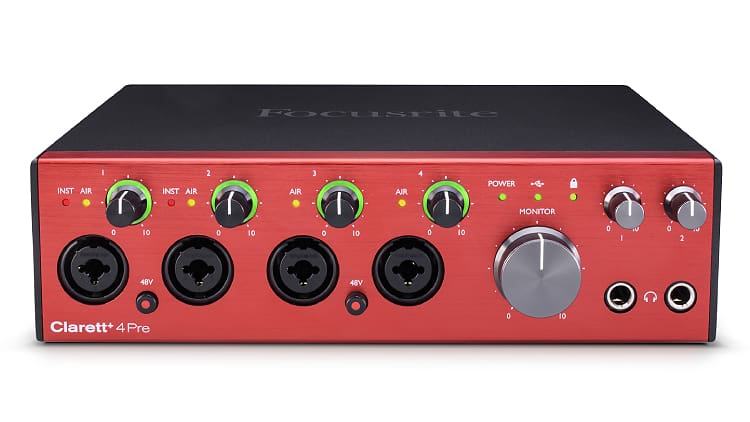 Focusrite Clarett+ 4Pre