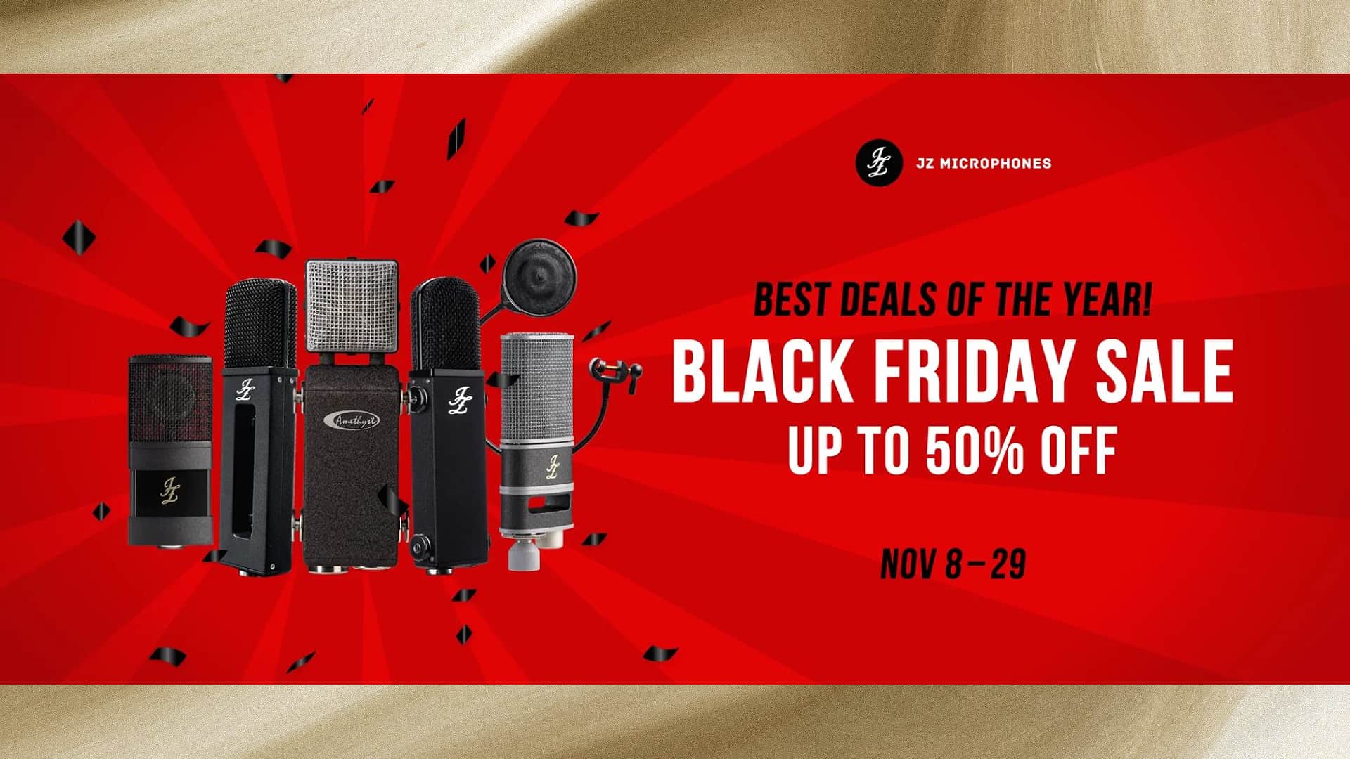 JZ Microphones Black Friday Sale