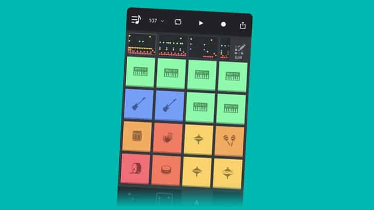 Beat erstellen App: Mixvibes Beat Snap