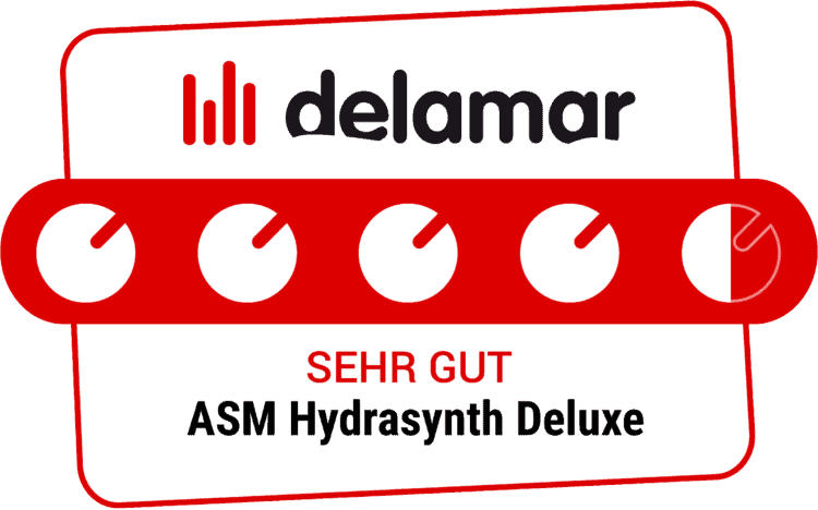 ASM Hydrasynth Deluxe Testsiegel