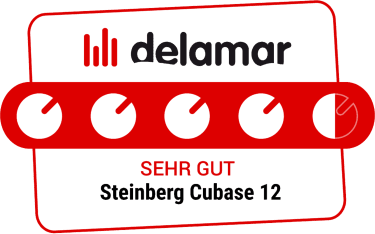 Steinberg Cubase 12 Testsiegel