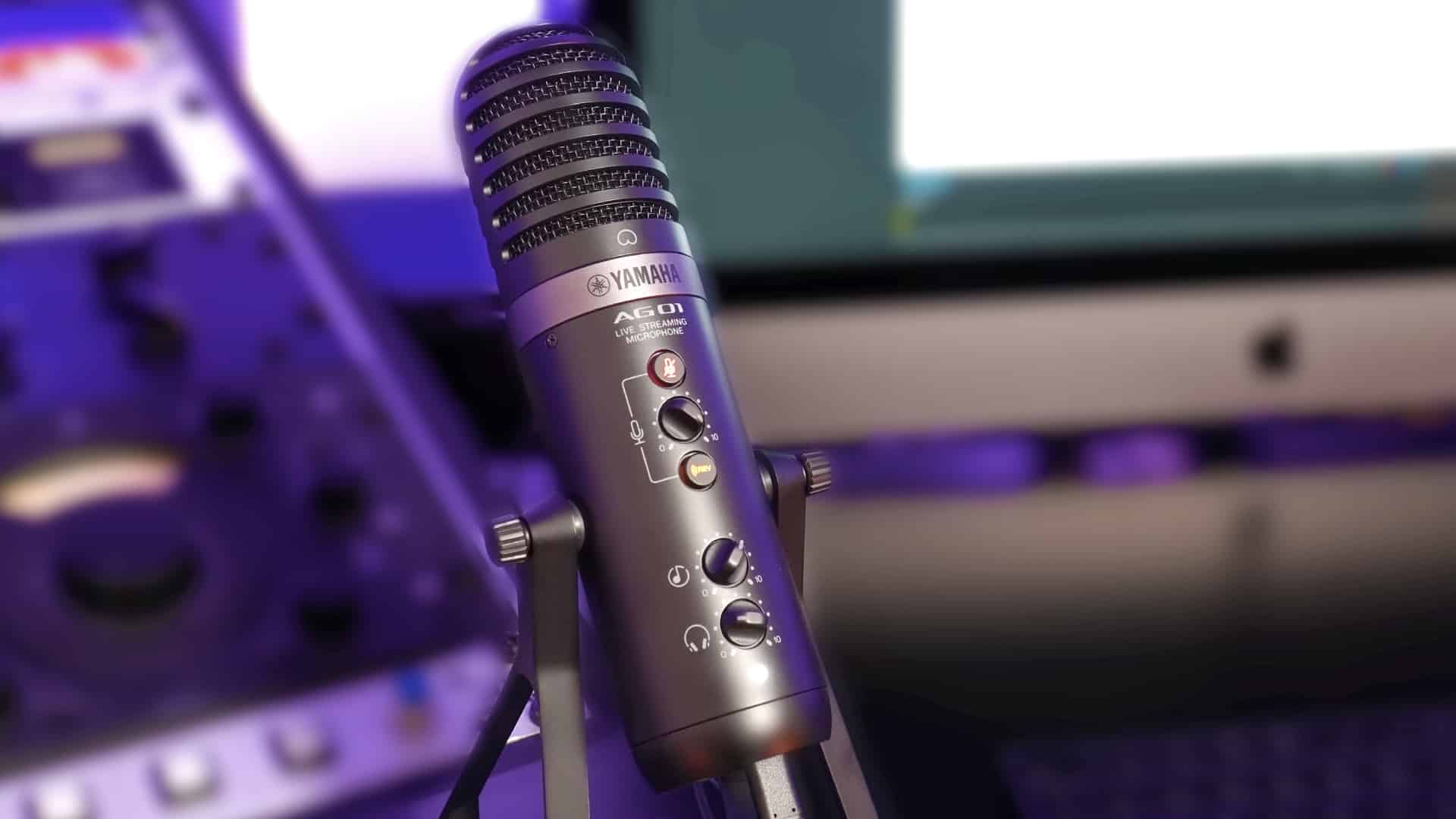 Yamaha AG01 Test: USB-Mikrofon für Live-Streaming ⋆