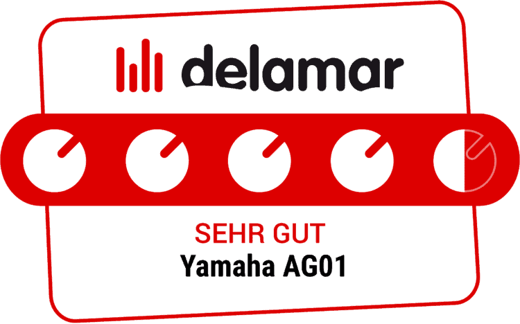 Yamaha AG01 Testsiegel