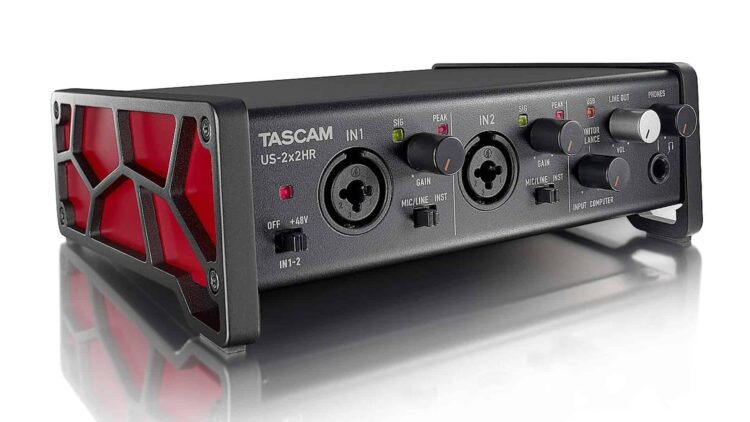 Tascam US-2x2HR Test