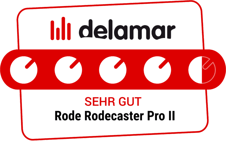 RODE RodeCaster Pro II Testsiegel