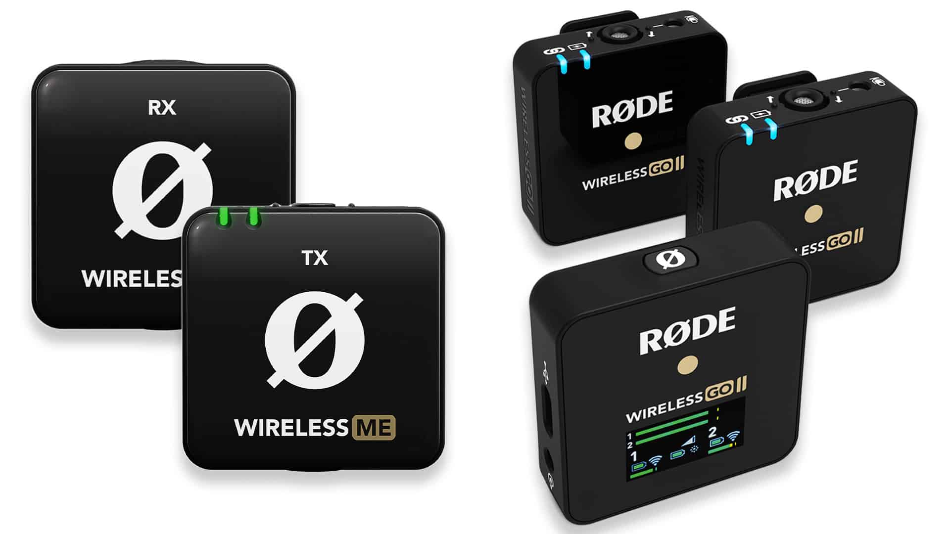 Rode Wireless ME & Rode Wireless GO II