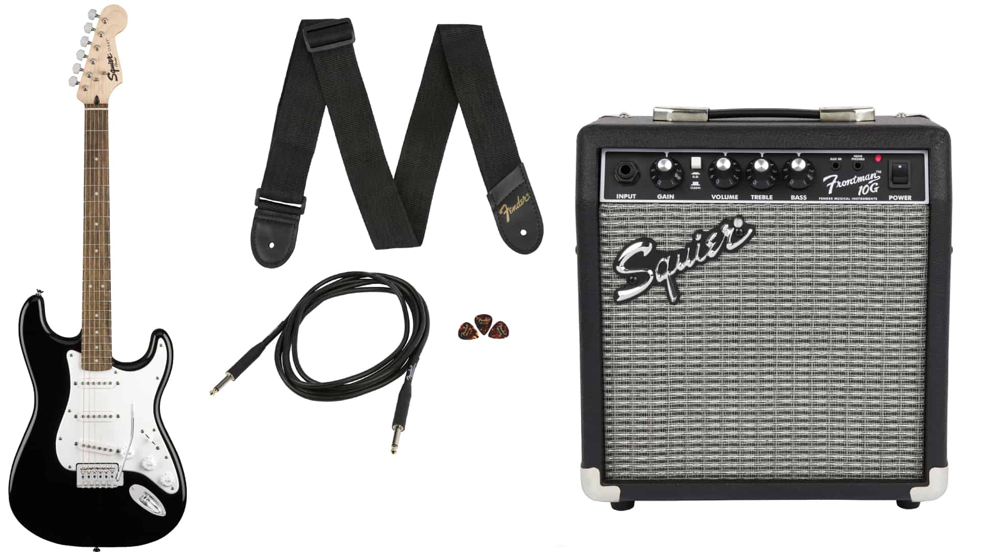 Stratocaster - Squier Strat Pack SSS