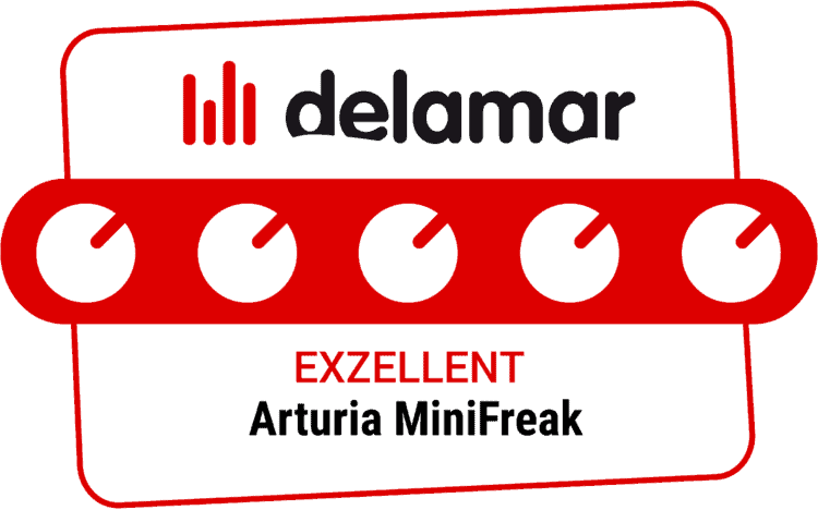 Arturia Mini Freak Testsiegel