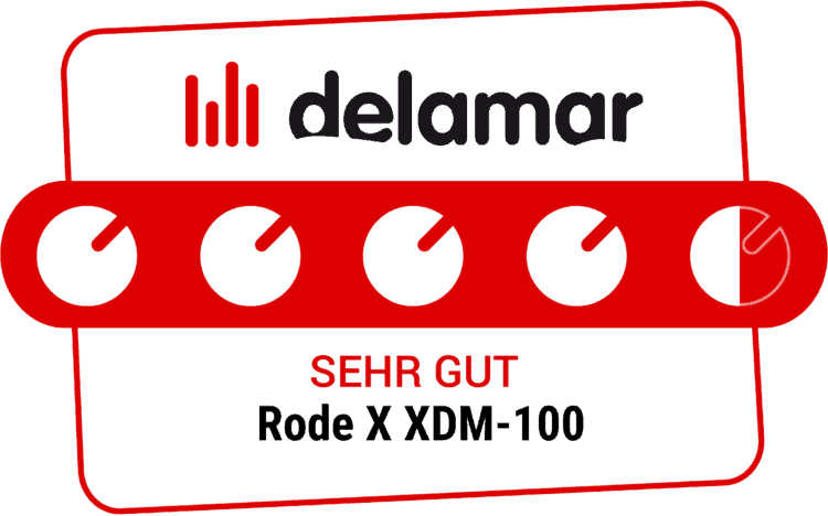Rode X XDM-100 Testsiegel