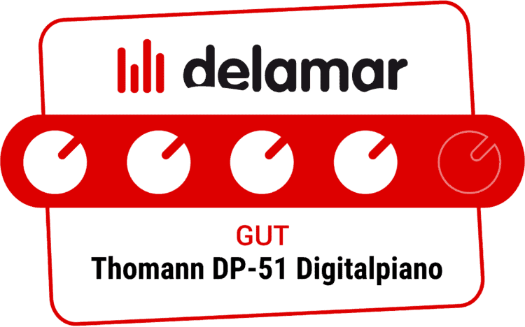 Thomann DP-51 Digitalpiano Testsiegel
