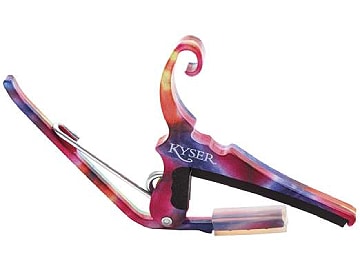 Guitar Gear Deals Kyser Quick-Change Capo Tie Dye