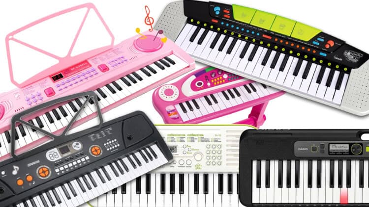 NEU - 13 Tiergeräusche Kinder Keyboard Musik Kids Piano