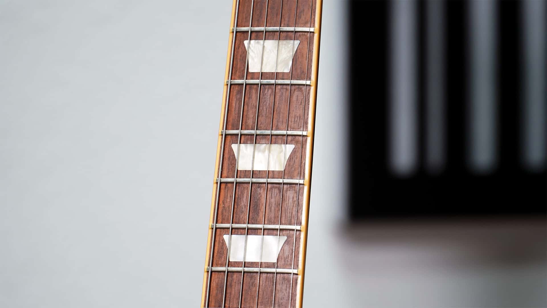 Gibson Les Paul Gitarre - Saiten & Griffbrett