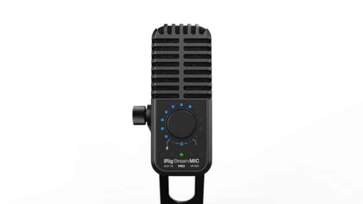 IK Multimedia iRig Stream Mic Pro Test front