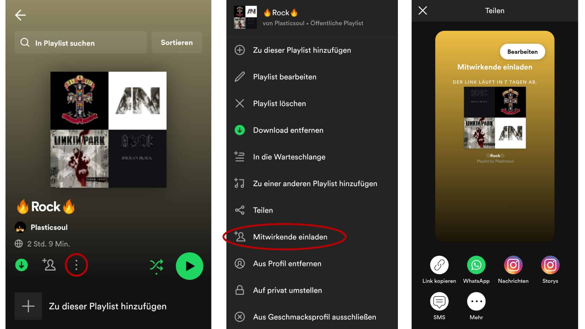 Spotify gemeinsame Playlist erstellen