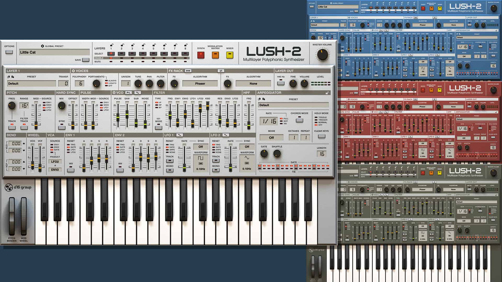 D16 LuSH 2 Test - GUI Farben