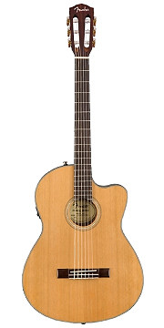 Fender CN 140SCE Konzertgitarre