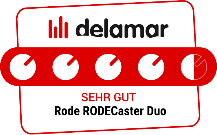 Rode RODECaster Duo Testsiegel