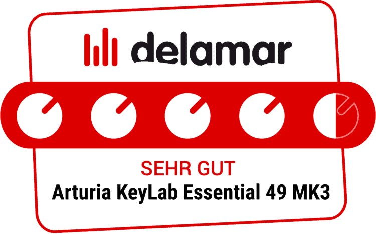 Arturia KeyLab Essential 49 MK3 Testsiegel