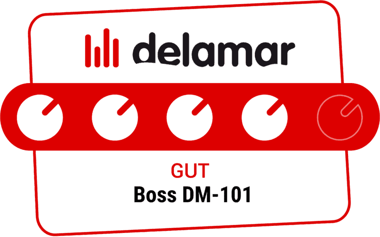 Boss DM-101 Testsiegel