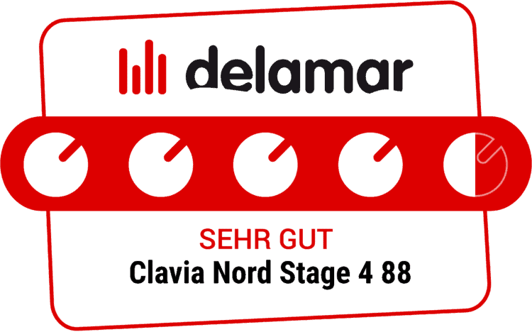 Clavia Nord Stage 4 88 Testsiegel