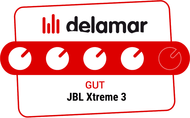 JBL Xtreme 3 Testsiegel