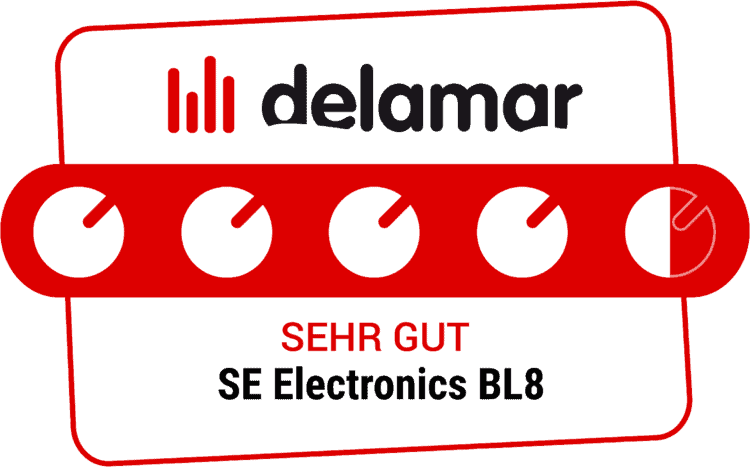 SE Electronics BL8 Testsiegel