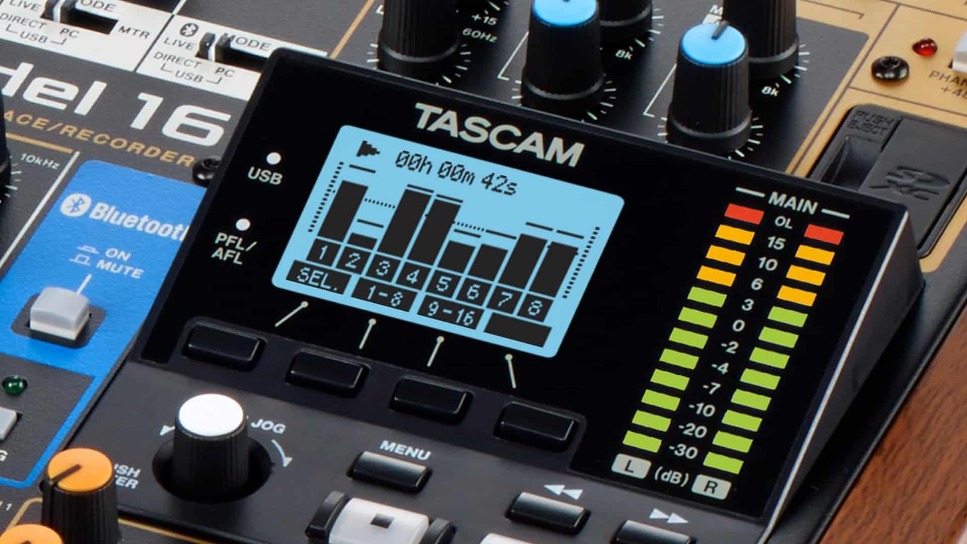 Tascam Model 16 Test