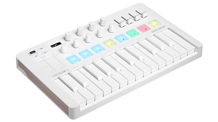 Arturia MiniLab 3 Alpine White