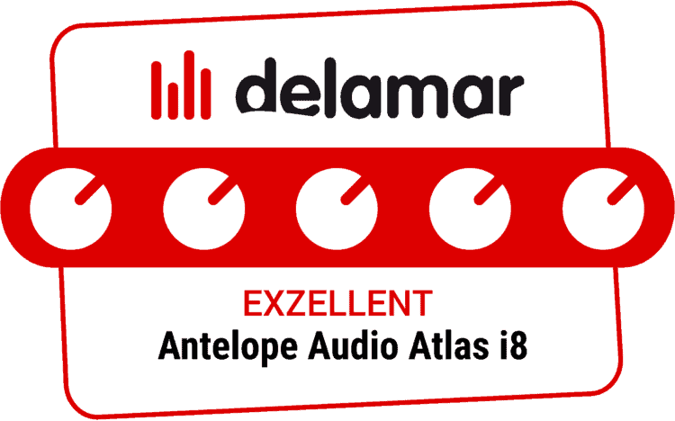 Antelope Audio Atlas i8 Testsiegel