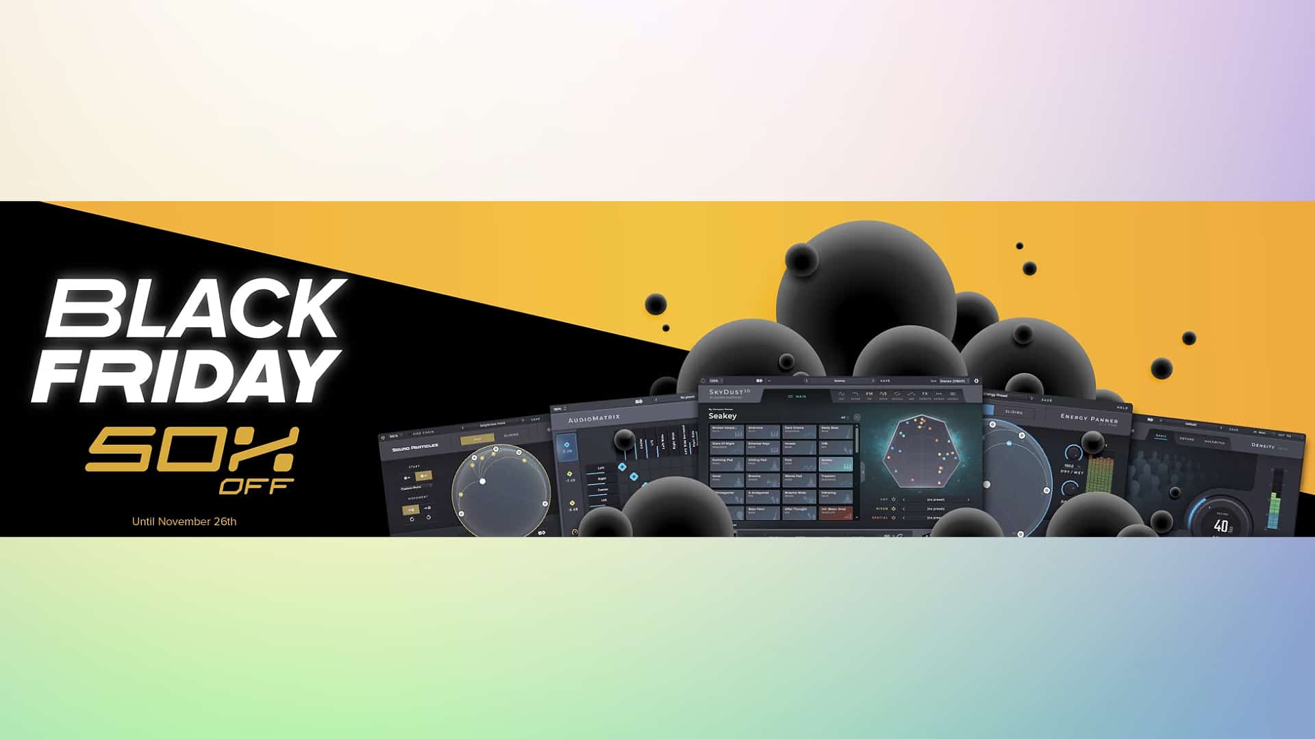 Sound Particles Black Friday