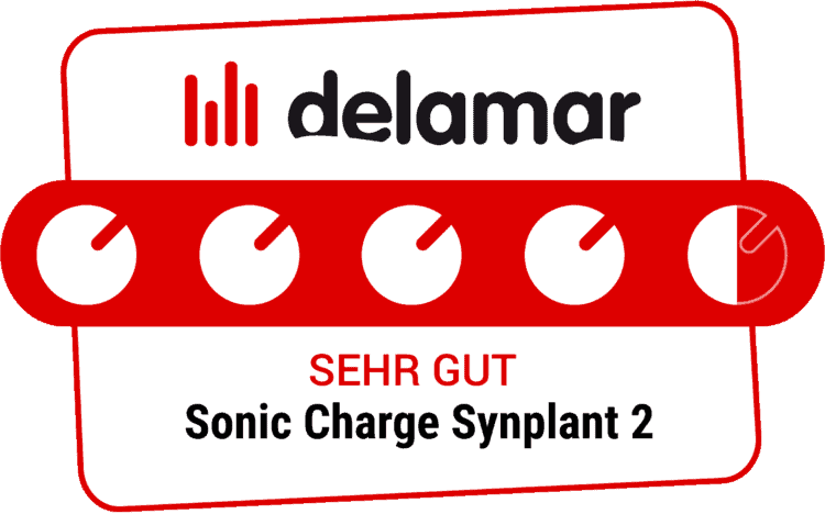 Sonic Charge Synplant 2 Testsiegel