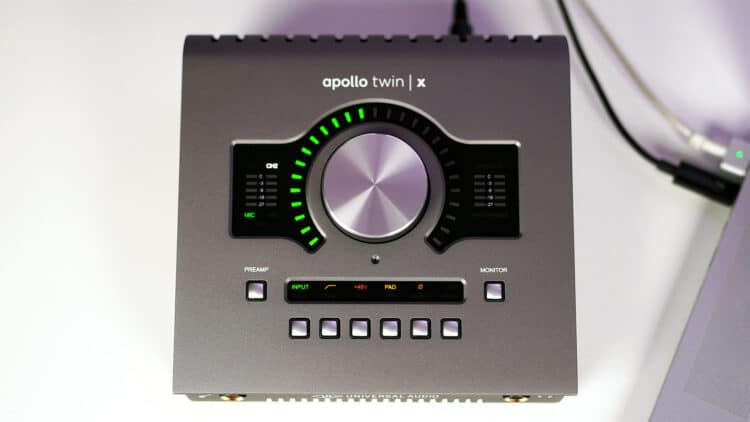 Universal Audio Apollo Twin X USB Test