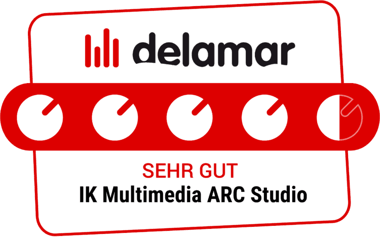 IK Multimedia ARC Studio Testsiegel