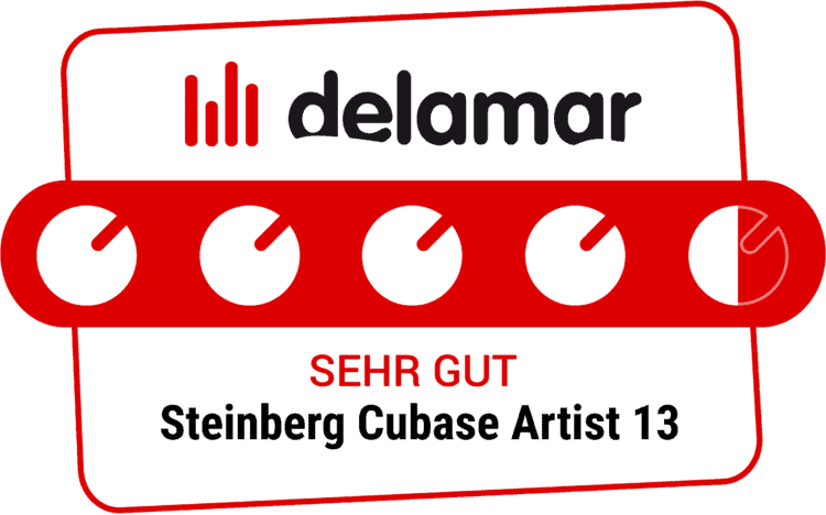 Steinberg Cubase Artist 13 Testsiegel