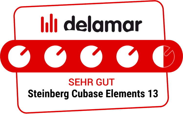 Steinberg Cubase Elements 13 Testsiegel