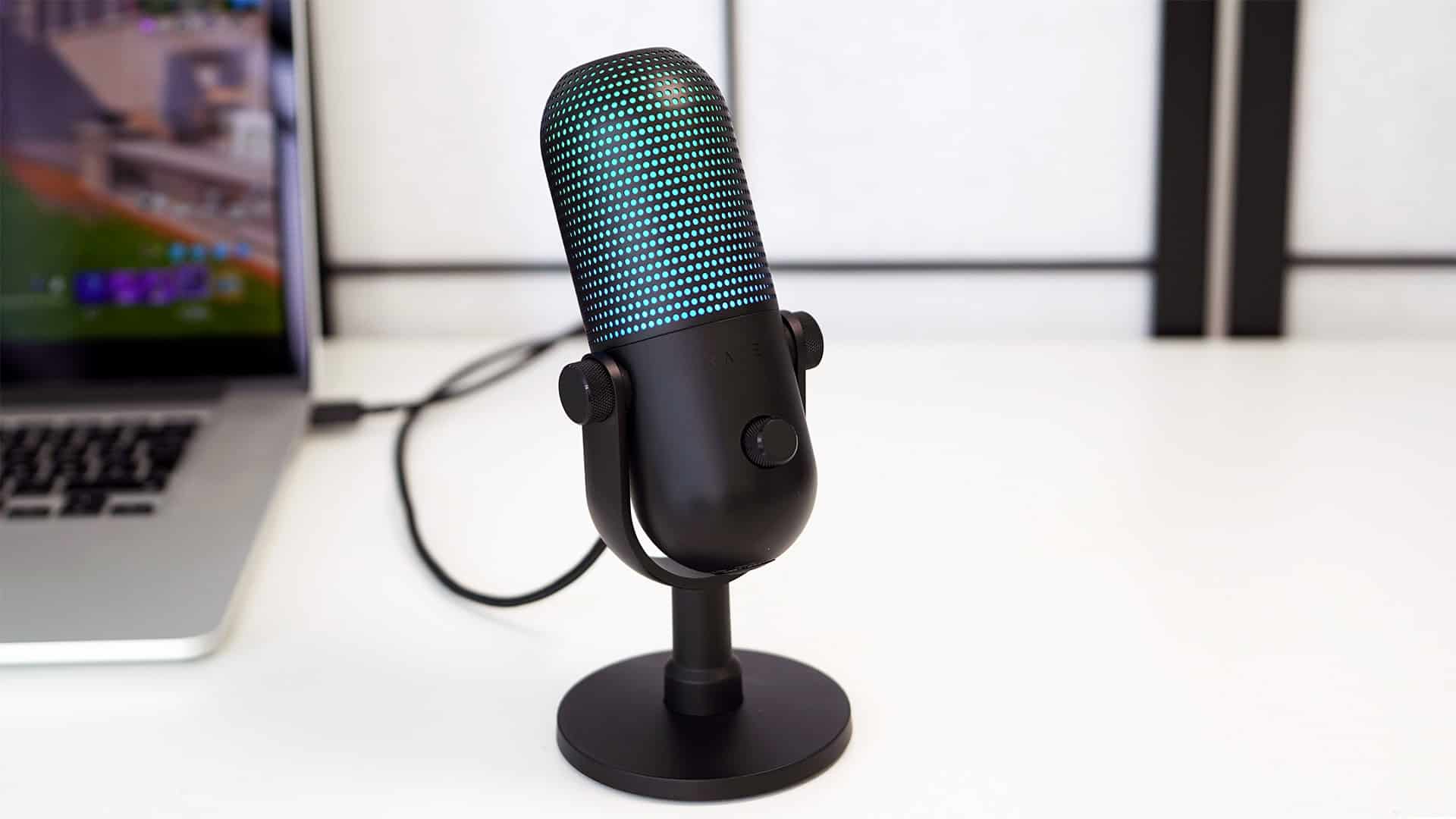 Filtre Anti-pop Pour Micro Razer Seiren V3 Chroma - 2 Pièces - Réduit Bruits Et Plosives - Lavable