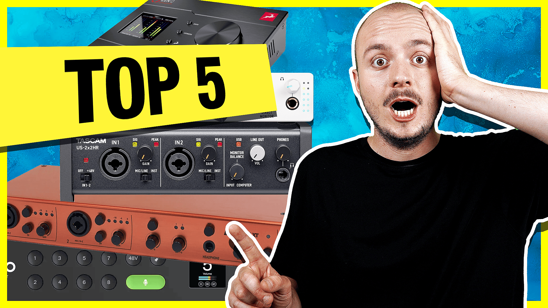 Top 5 beste Audio Interfaces für YouTuber