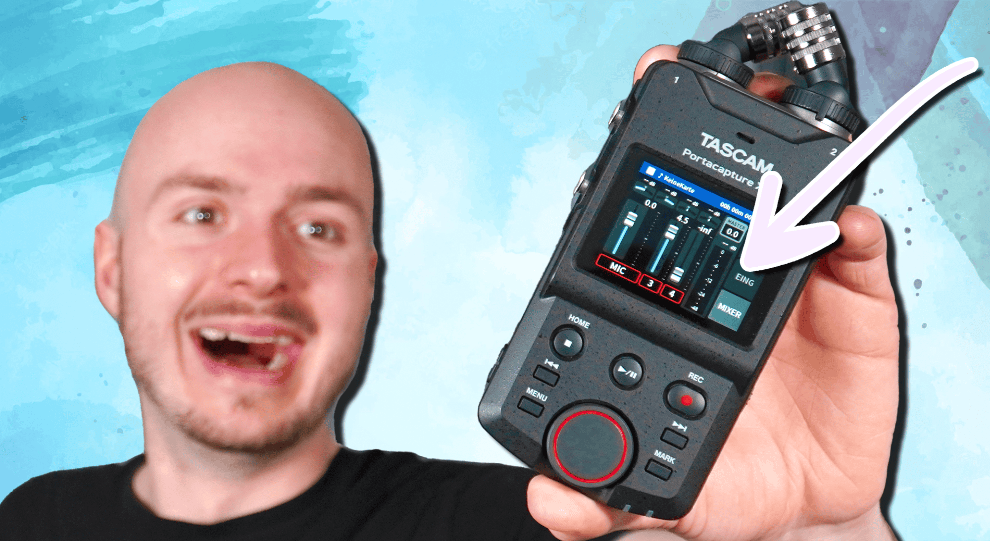 Video 5 Dinge, die nur das TASCAM PORTACAPTURE X6 kann