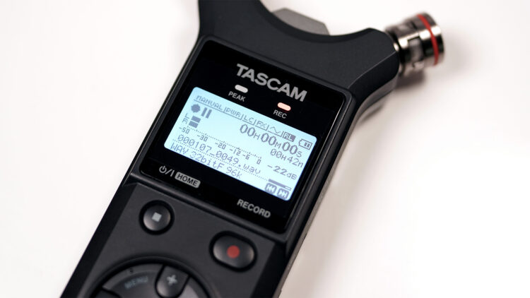 Tascam DR-07XP Test