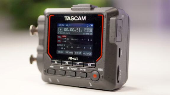 Tascam FR-AV2 Test