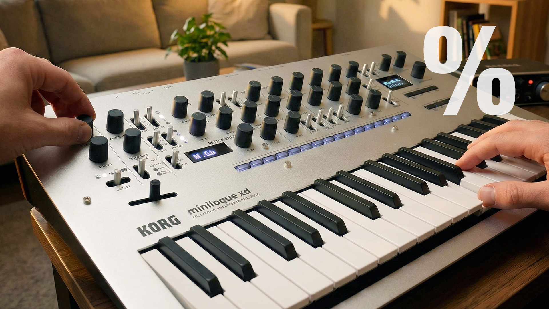 Thomann Angebot Korg minilogue Synthesizer KW7